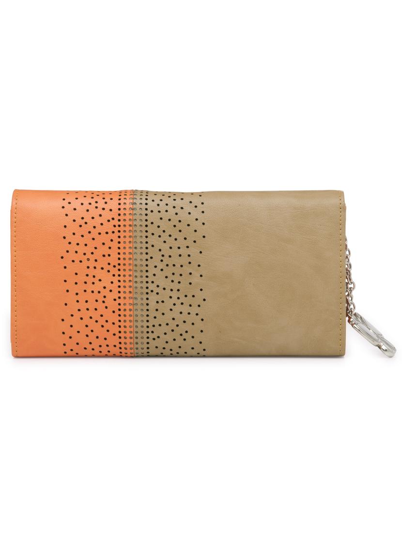 beige leatherette wallet - 14800766 - Zoom Image - 2