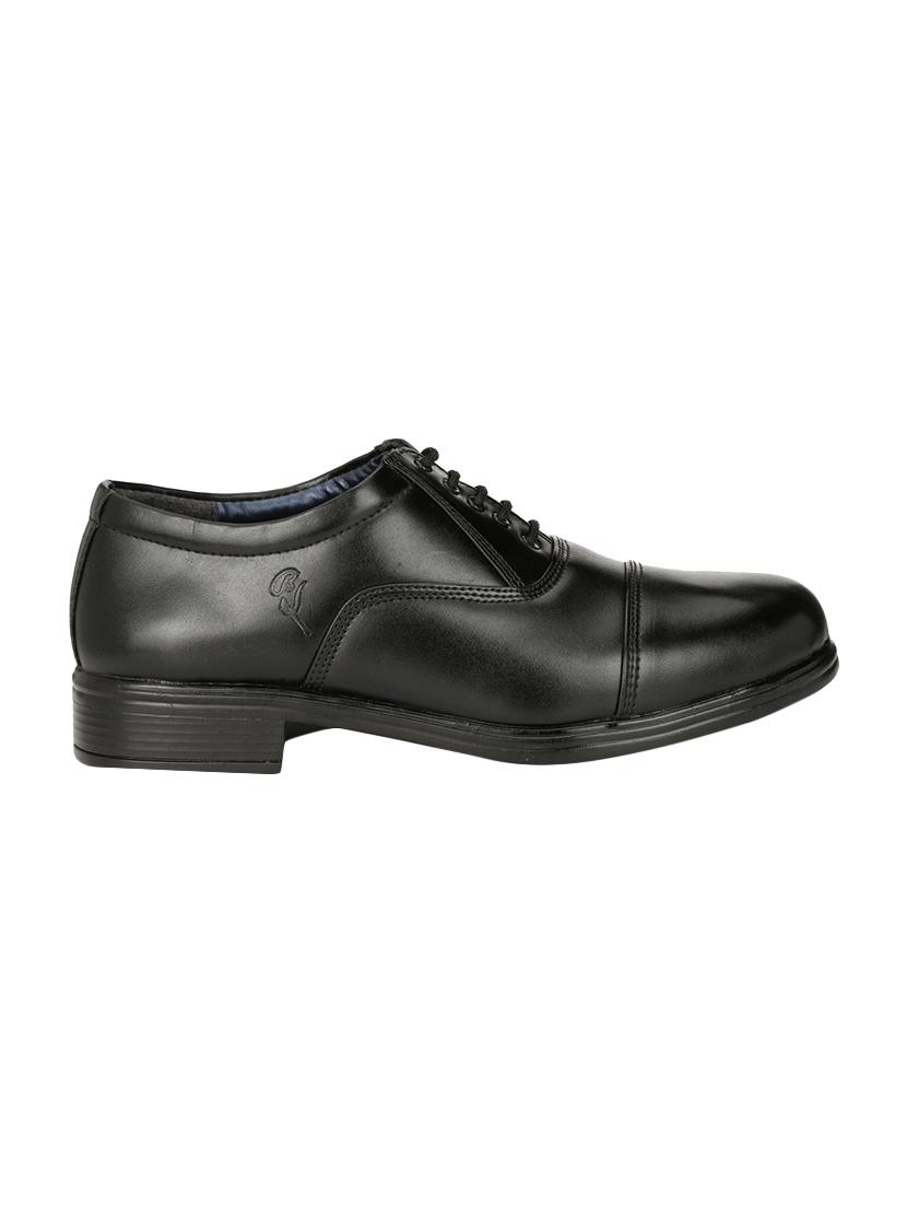 black Leather formal oxford - 14805304 - Zoom Image - 2