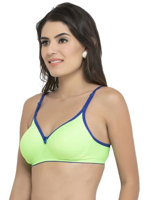 green solid bra - 14807643 - Standard Image - 2