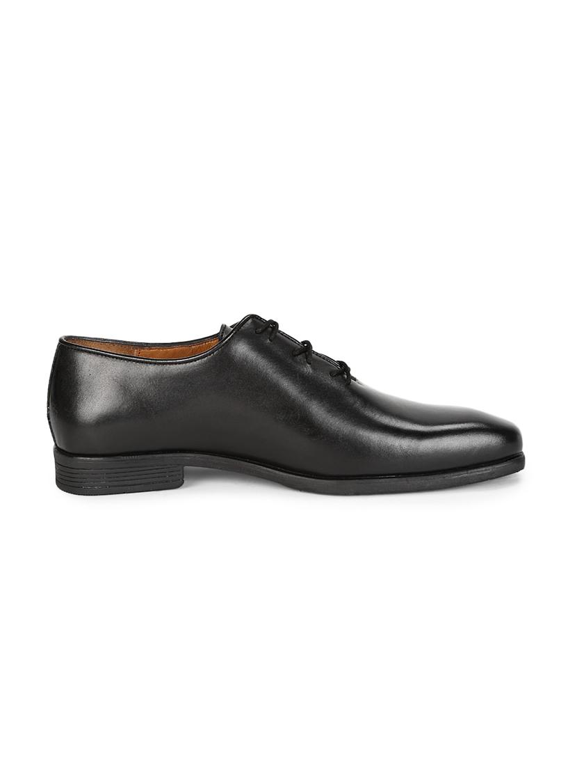 black Leather formal oxford - 14808101 - Zoom Image - 2