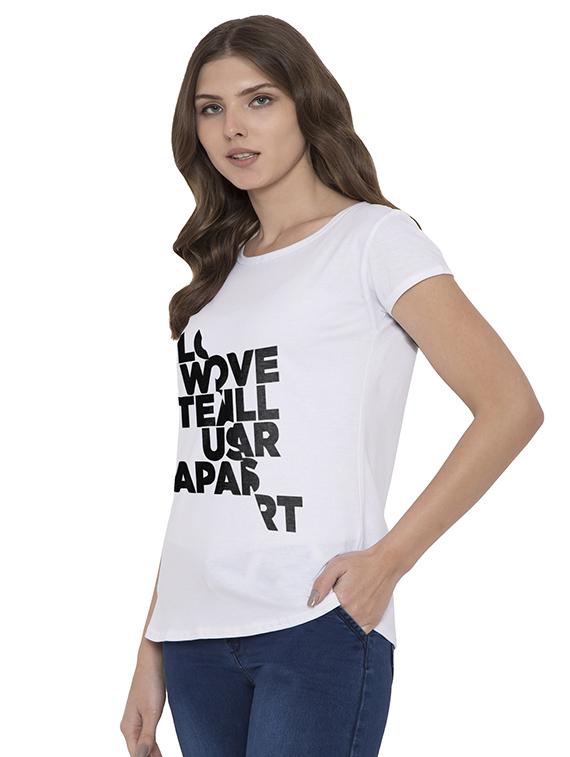 Graphic Print Short Sleeved Tee - 14811264 - Zoom Image - 2