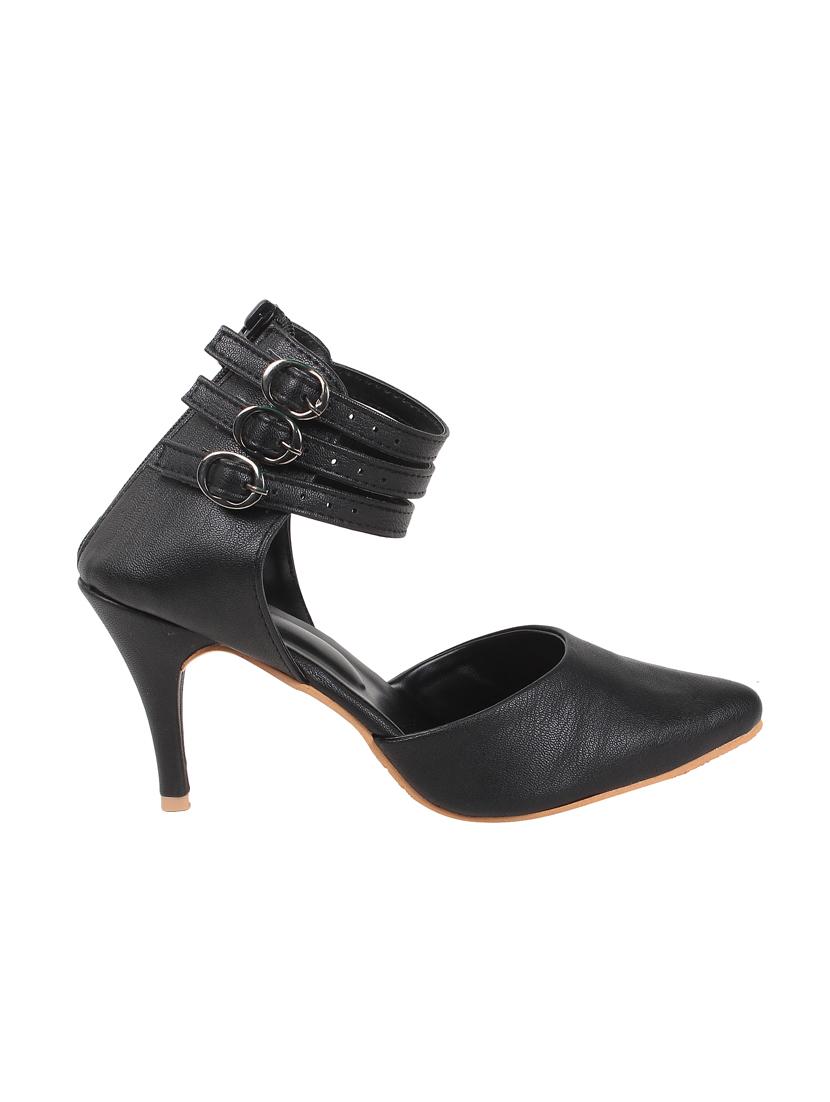 black ankle strap sandal - 14817470 - Zoom Image - 2