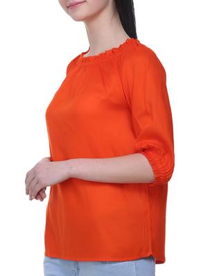 orange solid top - 14818201 - Standard Image - 2