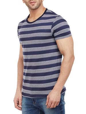 navy blue cotton t-shirt - 14818455 - Standard Image - 2