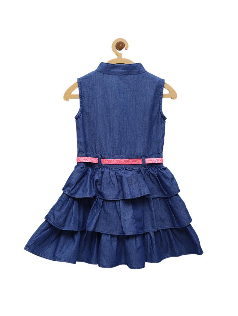 blue denim frock - 14842320 - Zoom Image - 2