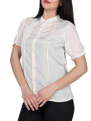 short sleeved solid shirt - 14844772 - Standard Image - 2