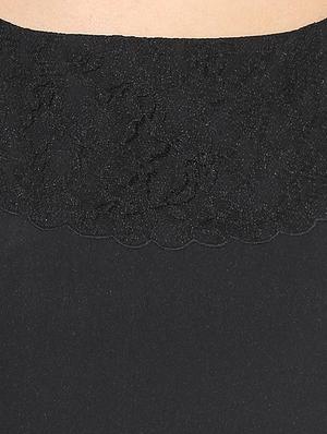 fringed lace detail asymmetric dress - 14845602 - Standard Image - 5