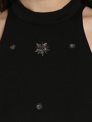 black a-line dress - 14850180 - Standard Image - 5