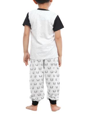white cotton pyjama set - 14852649 - Standard Image - 2
