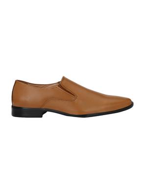 tan Leather formal slip on - 14855432 - Standard Image - 2