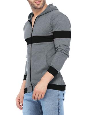 grey cotton t-shirt - 14862101 - Standard Image - 2