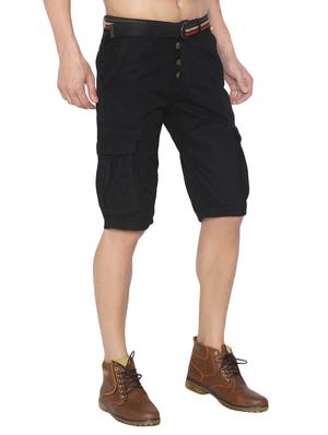 black cotton shorts - 14863541 - Standard Image - 2