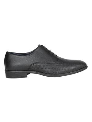 black leatherette formal oxford - 14865210 - Standard Image - 2