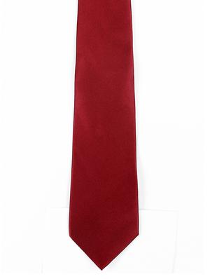 maroon satin tie - 14867378 - Standard Image - 2