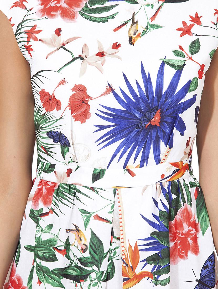 white a-line dress - 14867889 - Zoom Image - 5