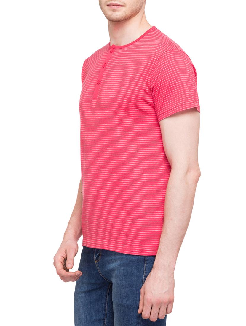 pink cotton striped t-shirt - 14869584 - Zoom Image - 2