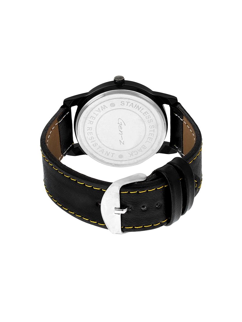 Gen-Z combo of 3 Minimalist Yellow and Brown watches - 14871542 - Zoom Image - 5