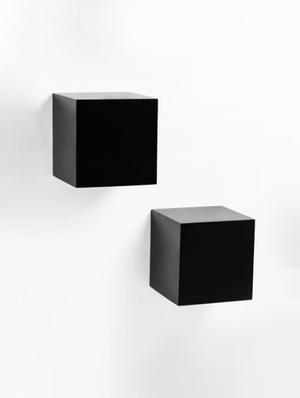 Mdf Floating Wall Beautiful Desigen Wall Shelves Pack of 2 - 14872469 - Standard Image - 2