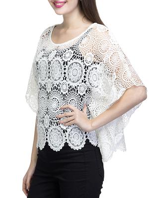 white cotton kaftan - 14872793 - Standard Image - 2