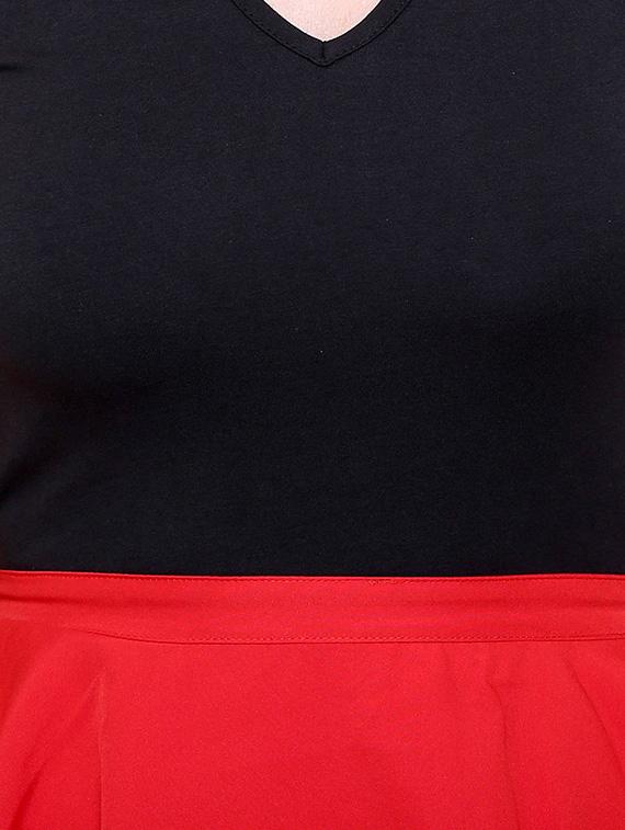 v-neck layered dress - 14880836 - Zoom Image - 5