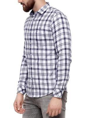 white cotton casual shirt - 14883204 - Standard Image - 2