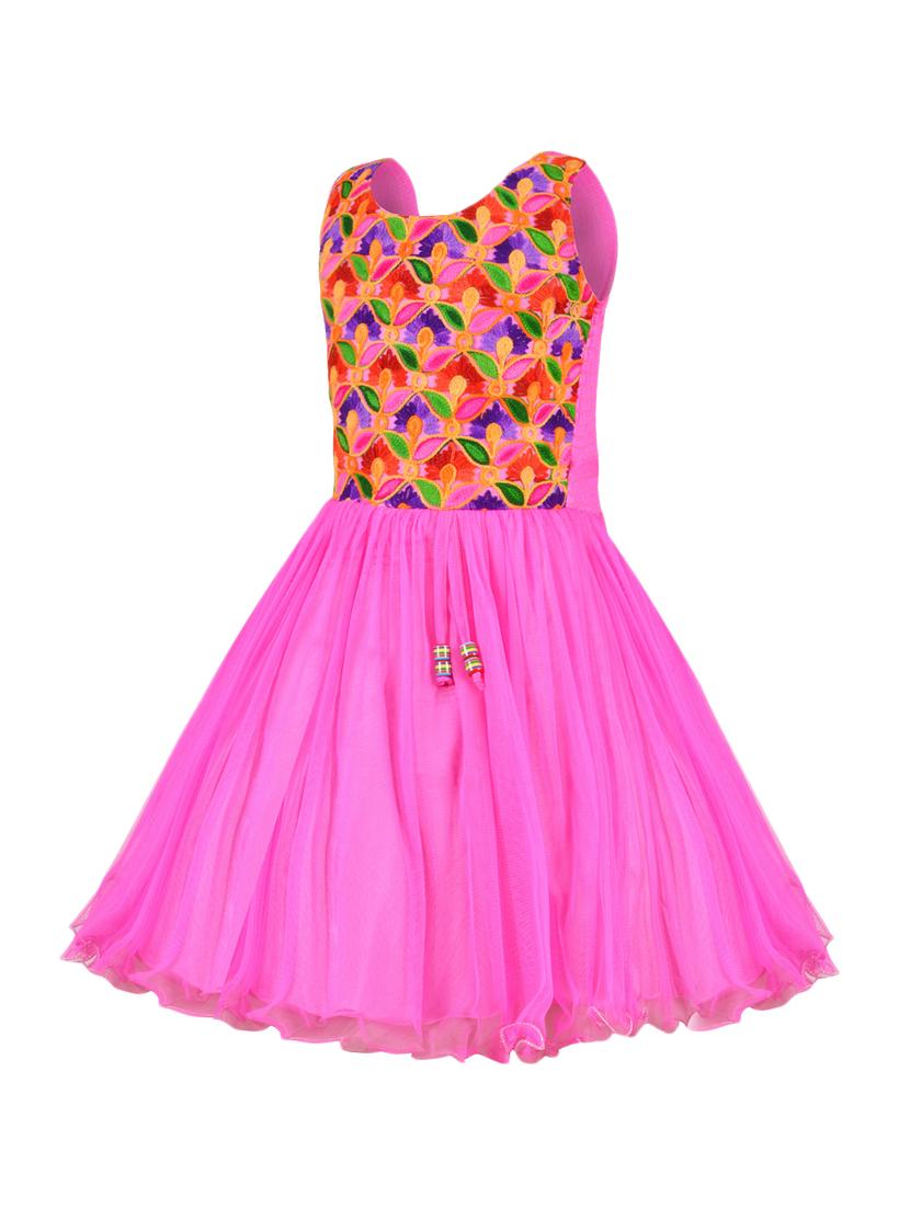 pink net frock - 14884684 - Zoom Image - 2