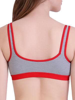 color block sports bra - 14884990 - Standard Image - 2