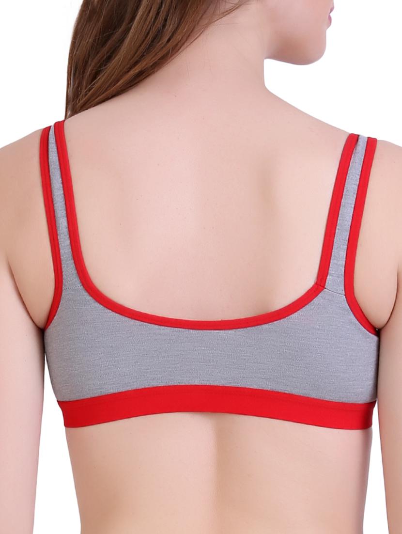color block sports bra - 14884990 - Zoom Image - 2