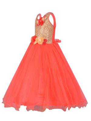 pink net party gown - 14885023 - Standard Image - 2