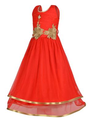 red net party gown - 14885030 - Standard Image - 2