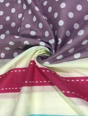 3D PolyCotton Double Bed Sheet with 2 Pillow Covers - 14886710 - Standard Image - 2