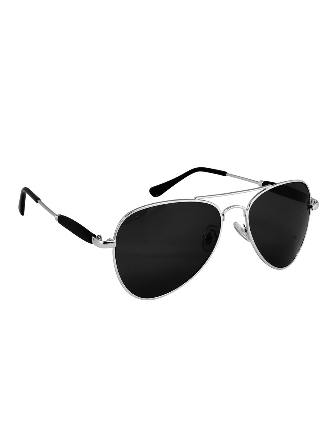 Amour Propre Black New Era Aviator Sunglass For Unisex - 14887418 - Zoom Image - 2