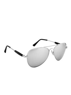 Amour Propre White New Era Aviator Sunglass For Unisex - 14887446 - Standard Image - 2
