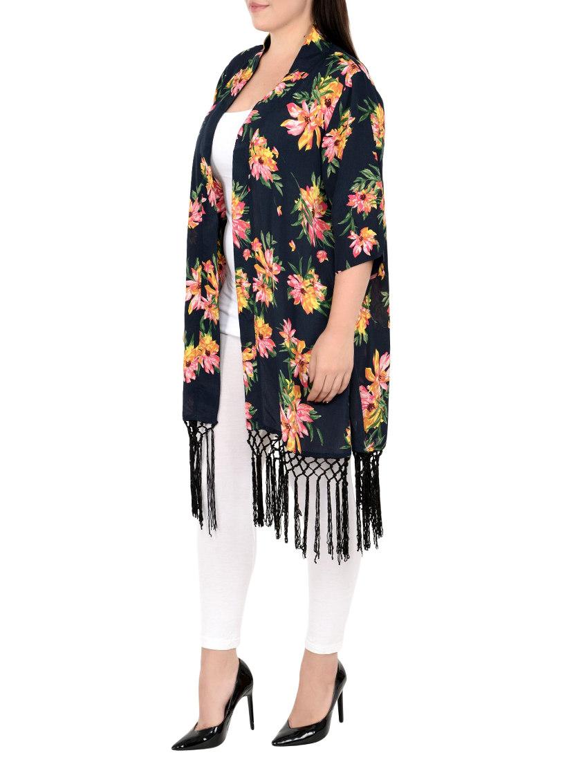 black crepe shrug - 14888045 - Zoom Image - 2