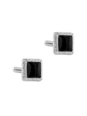 black metal cufflink - 14889040 - Standard Image - 2