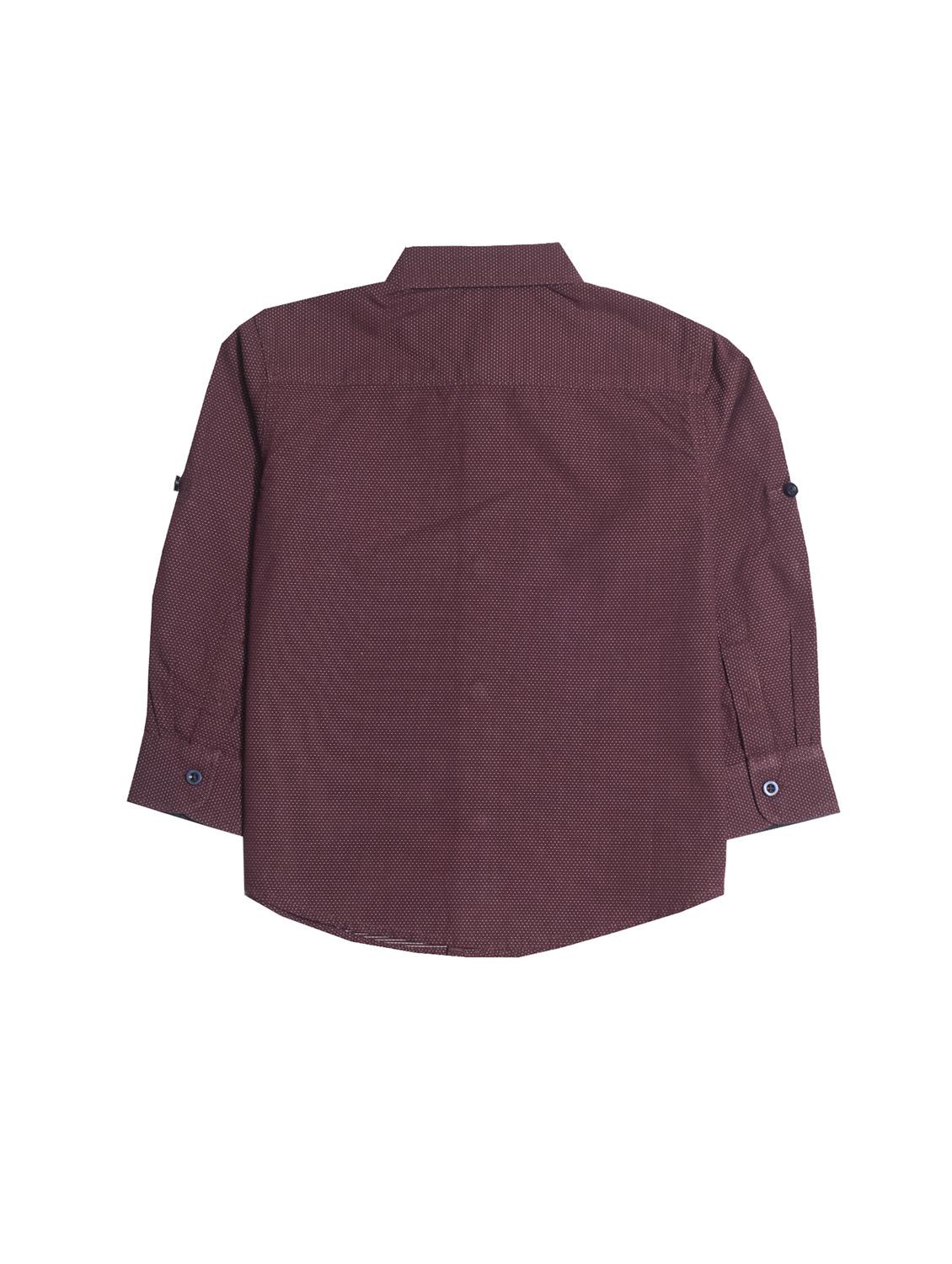 red cotton shirt - 14889988 - Zoom Image - 2