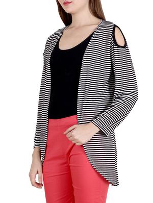 black striped shrug - 14890335 - Standard Image - 2