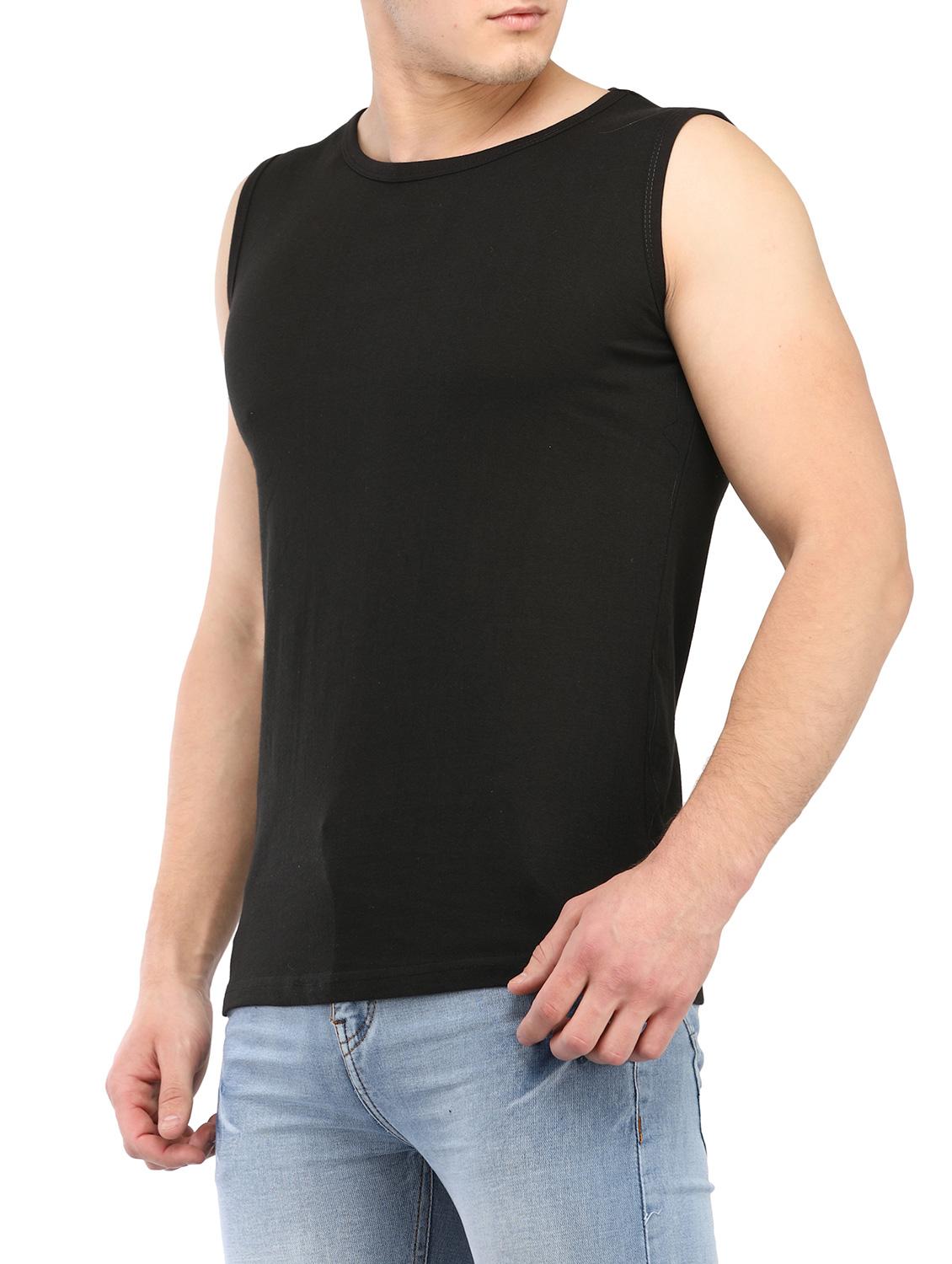 black cotton t-shirt - 14890357 - Zoom Image - 2