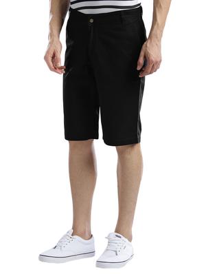 black cotton shorts - 14890550 - Standard Image - 2