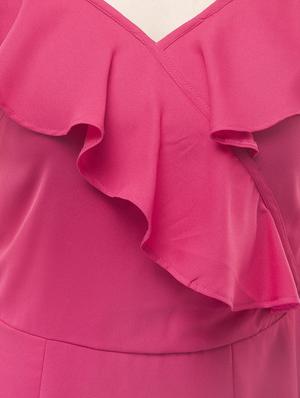 pink solid sheath dress - 14890916 - Standard Image - 5