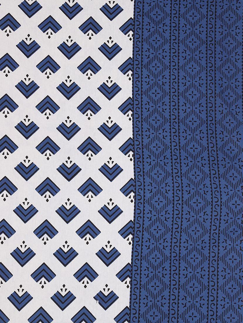 Cotton Printed Double Bedsheet With 2 Pillow Covers - 14893434 - Zoom Image - 2