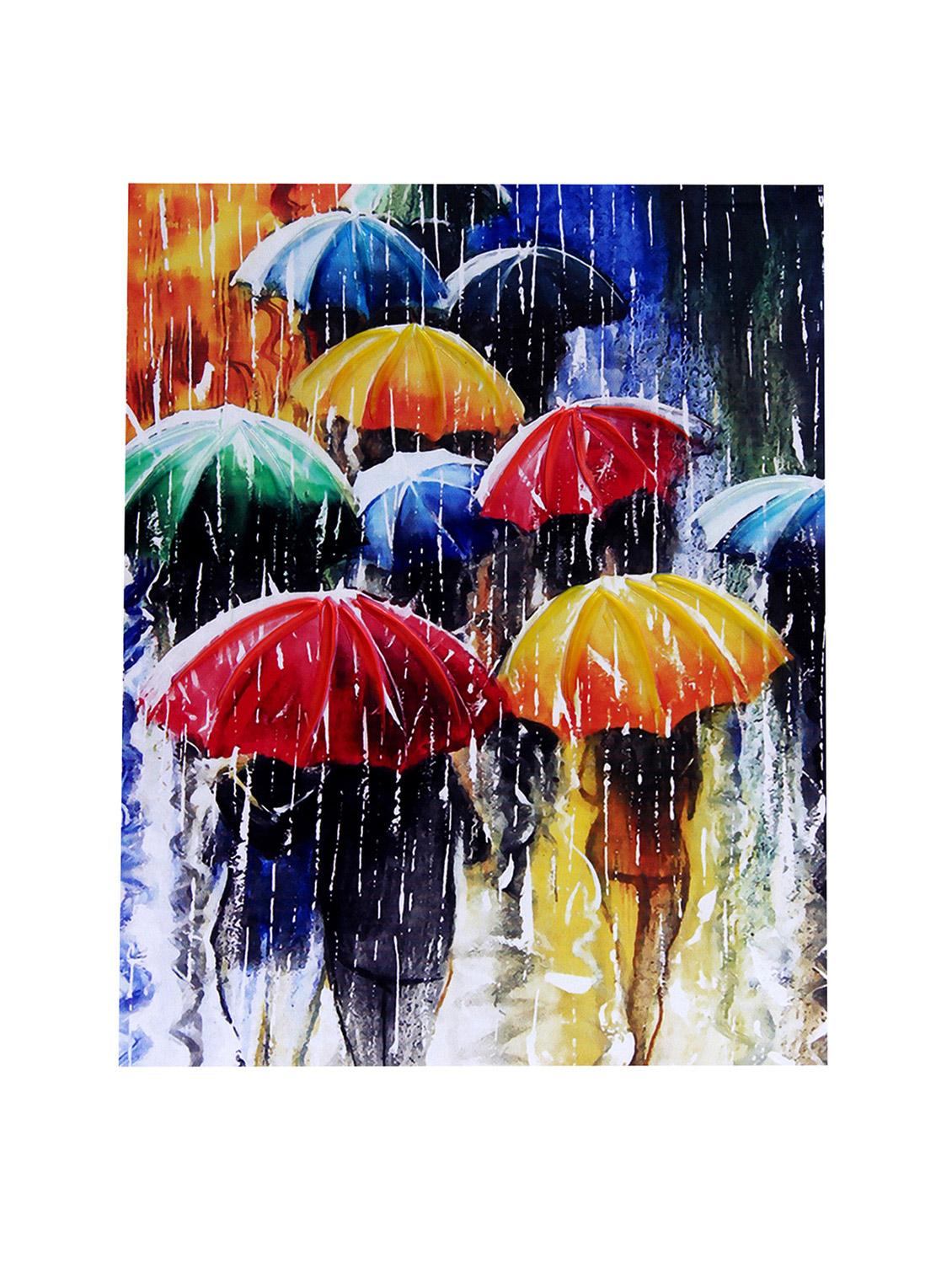 Wonderful Rainy Season Portrait Canvas Painting - 14893957 - Zoom Image - 2