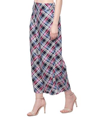 multi colored checkered palazzo - 14894696 - Standard Image - 2