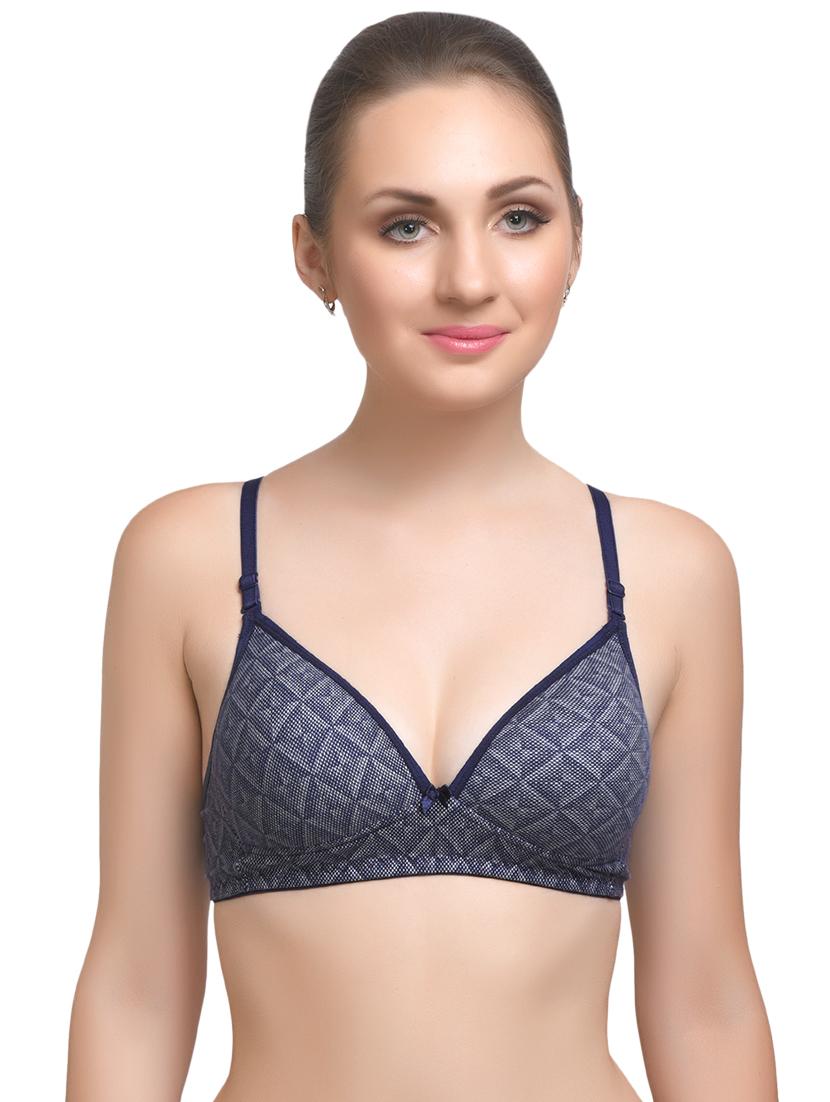 set of 2 multi colored cotton bra - 14894776 - Zoom Image - 2