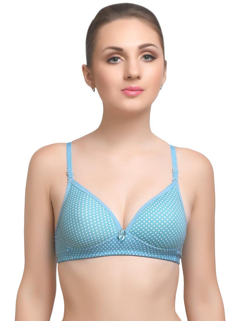 set of 2 multi colored cotton bra - 14894778 - Zoom Image - 2