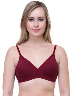 set of 3 multi colored cotton bra - 14894871 - Standard Image - 2