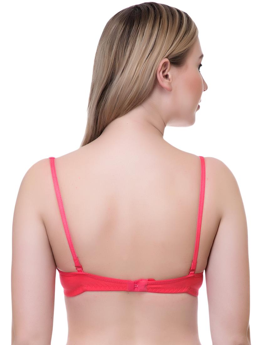 set of 3 multi colored cotton bra - 14894871 - Zoom Image - 5
