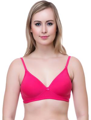 set of 3 multi colored cotton bra - 14894883 - Standard Image - 2