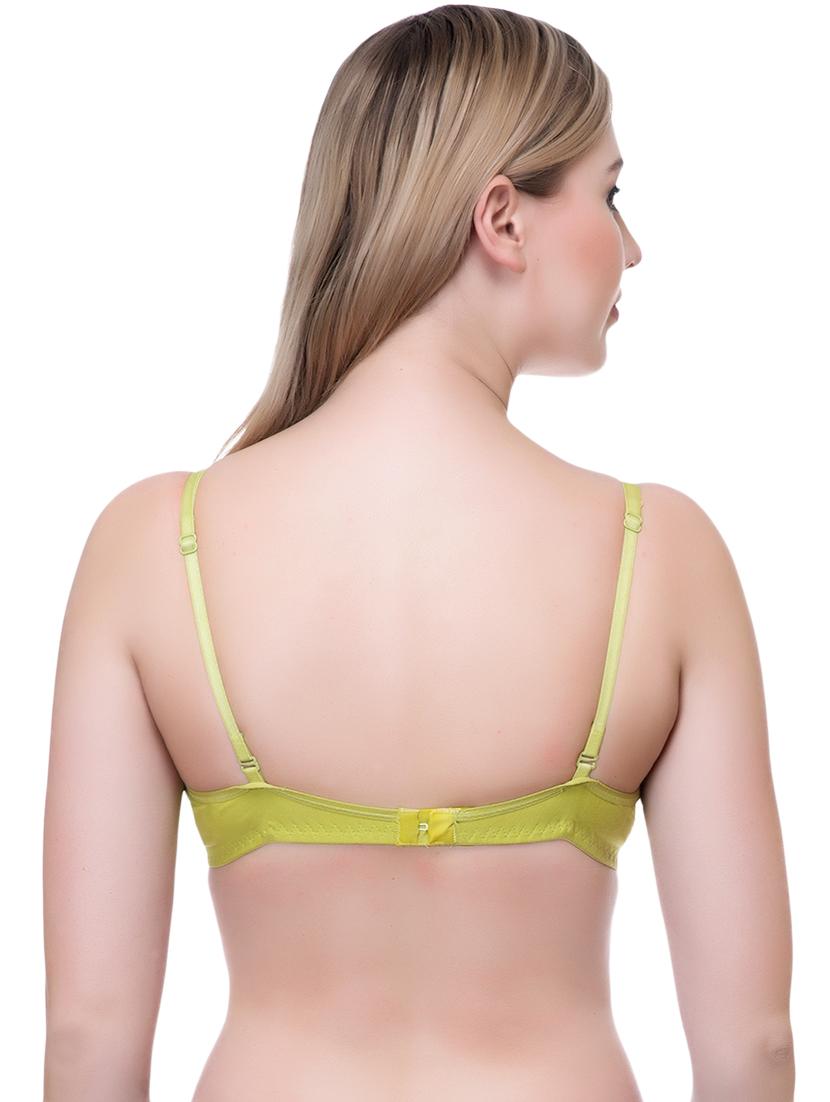 set of 3 multi colored cotton bra - 14894883 - Zoom Image - 5