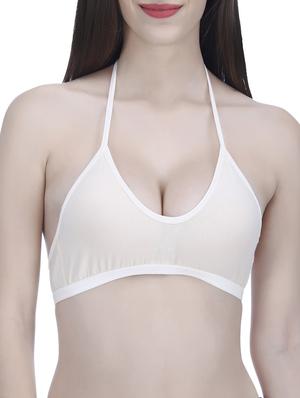 set of 3 multi colored hosery bra - 14895314 - Standard Image - 2